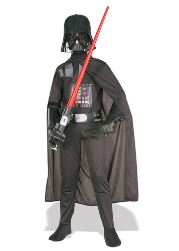 Kids size star wars darth - size,