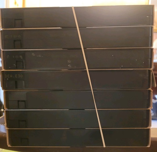 Job lot blank vhs tapes - lot,