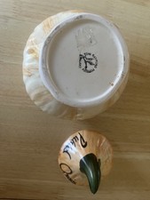 Vintage Pickled Onion Face Pot Jar Toni Raymond Pottery 1960’s