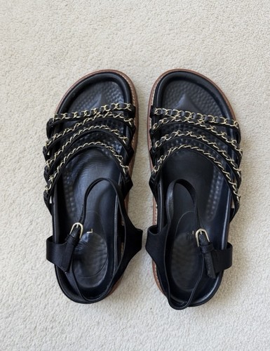 Chanel sandals size - chanel, 39