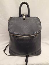 LADIES NAVY BLUE LEATHER OSPREY BACK PACK CG B23