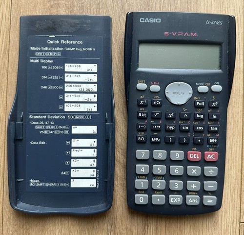 Casio 82ms scientific - casio,