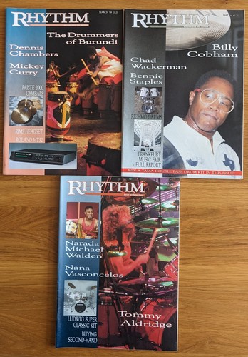 Rhythm magazine march - magazine, march/may/july