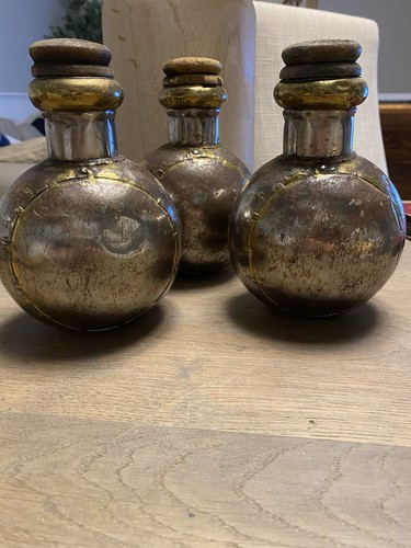 Trio antique indian metal - antique,