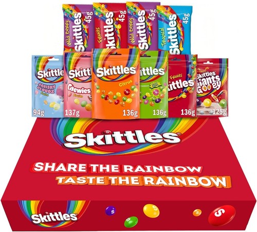 Skittles mixed fruits hamper - skittles,