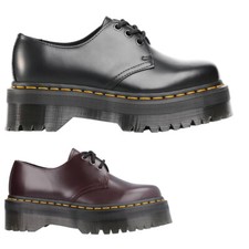 Dr. Martens Unisex Shoes 1461 Quad Casual Lace-Up Goodyear-Welt Leather