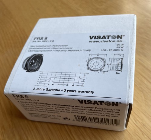 Visaton frs 8 - -, ohm