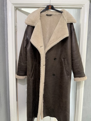 Women brown coat with - coat,