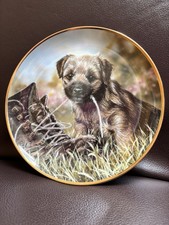 Paul Doyle Border Terrier Print  Plate Danbury Mint