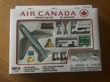 AIR CANADA AIRPORT PLAYSET & Model Aircraft ORIGINAL Great Gift &  Toy