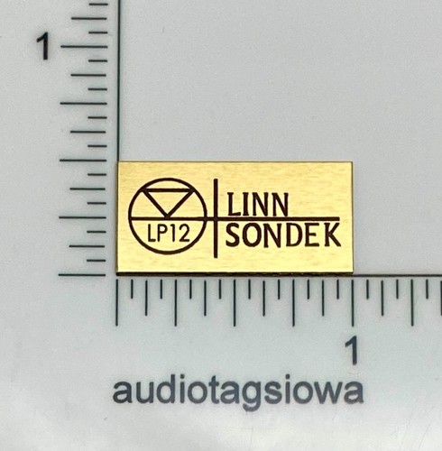 Linn sondek lp12 logo badge - lp12,