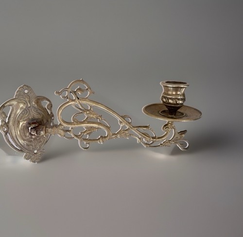 Antique art nouveau brass - art,
