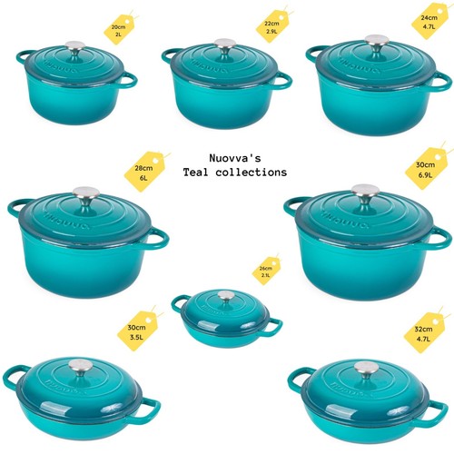 Non stick enamelled casserole - enamelled,