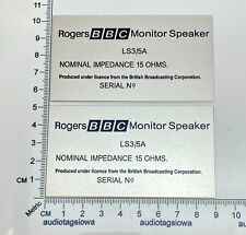 Rogers BBC Monitor LS 3/5A