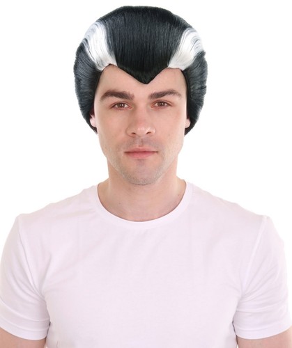Vampire streaked wig - streaked,