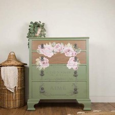 Hand-Painted Vintage Chest of