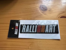 Genuine Mitsubishi Ralliart Badge. Brand new. SRG20030