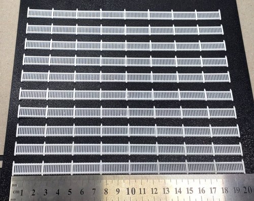 Gauge fences pieces scale - fences,