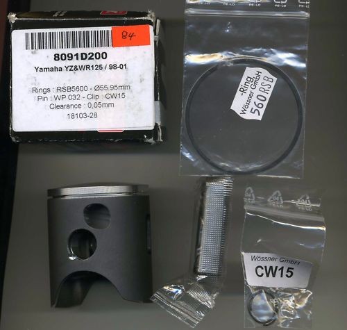 Wossner piston kit - piston,