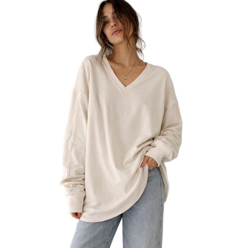 Women oversized neck - women's,