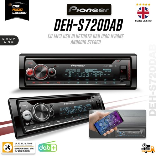 Pioneer deh s720dab mp3 usb - pioneer, cd