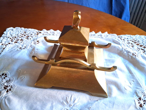 Vintage antique art deco - deco, brass
