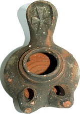 Antique Crusader two 2-wick
