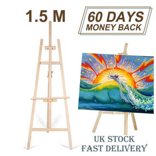 Studio wood easel - easel, art