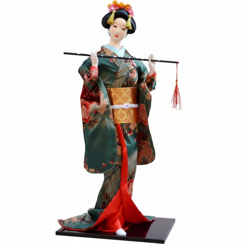 Japanese geisha figurine hair - japanese,
