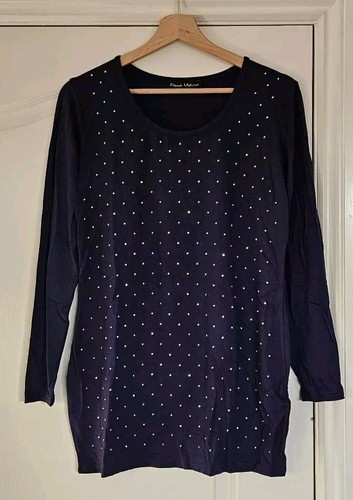 Frank usher long sleeve scoop - frank,