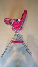 Flower Baby Doll Pretend Play Feeding High Chair - THIS IS A TOY
