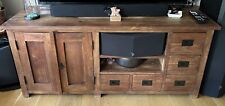 Raft Lifestyle Teak HiFi TV Cabinet 5 Drawer