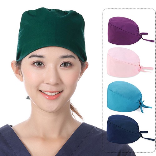 Cotton surgical scrub cap - cotton,