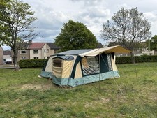 6 Man XL - Cabanon Athena Tent with Sun Canopy  and Annexe 