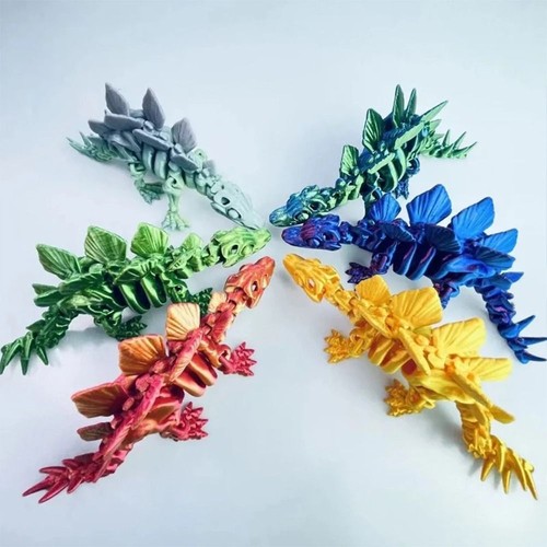 Printed magic dragon - 3d-printed,