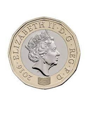 2016 one pound coin - one,