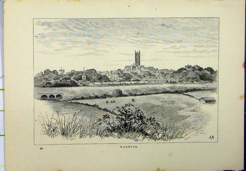 Original old antique print - antique,