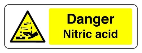 Danger nitric acid safety - acid,