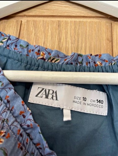 Zara women blue floral - women’s,