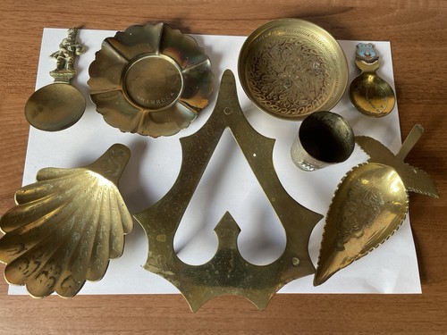 Vintage brassware lot - brassware,