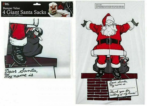 Giant santa sacks - 4,