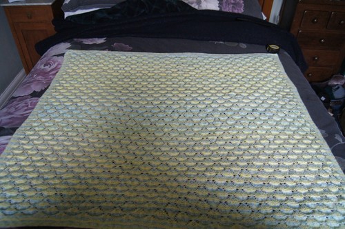 Baby shawl blanket approx 48 - approx,
