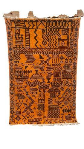 Orange moroccan taznakht tribe - taznakht,