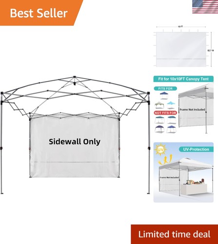Elegant white canopy sidewall - canopy,