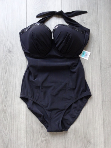 Black tummy control - black,