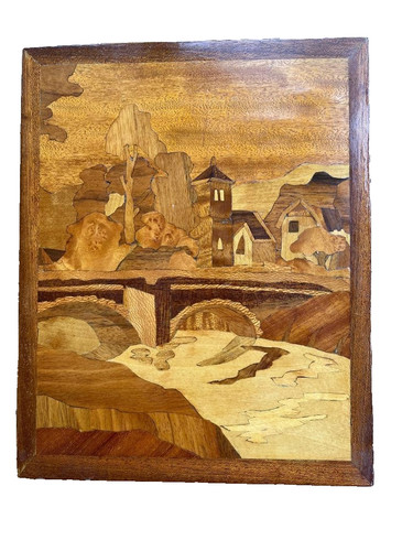 Vintage handmade wooden - handmade,
