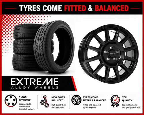 Stealth alloy wheels - 16",