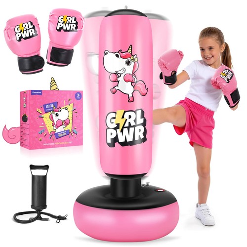 Inflatable punching bag - punching, 66
