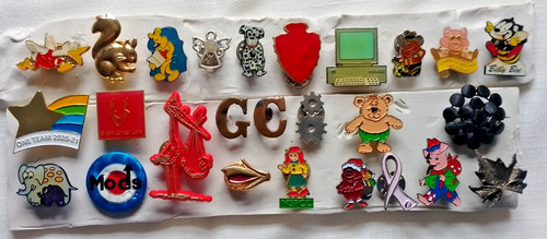 Job lot interesting enamel - lot,