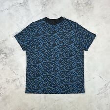 Levi's LVC 1960's Black Blue Jacqurd Knit T-Shirt Size Medium M *BNWOT* NEW